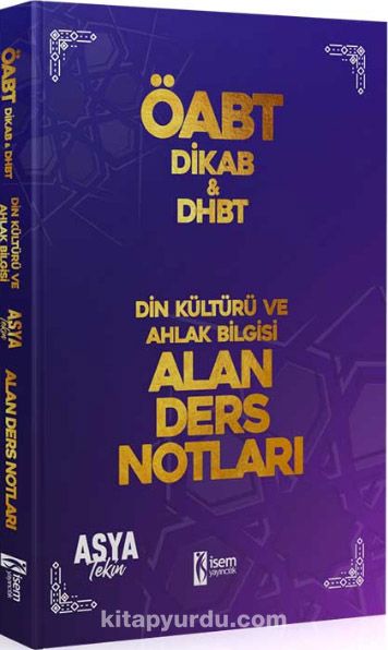 2022 DHBT ve KPSS ÖABT Din Kültürü ve Ahlak Bilgisi Öğretmenliği Ders Notu