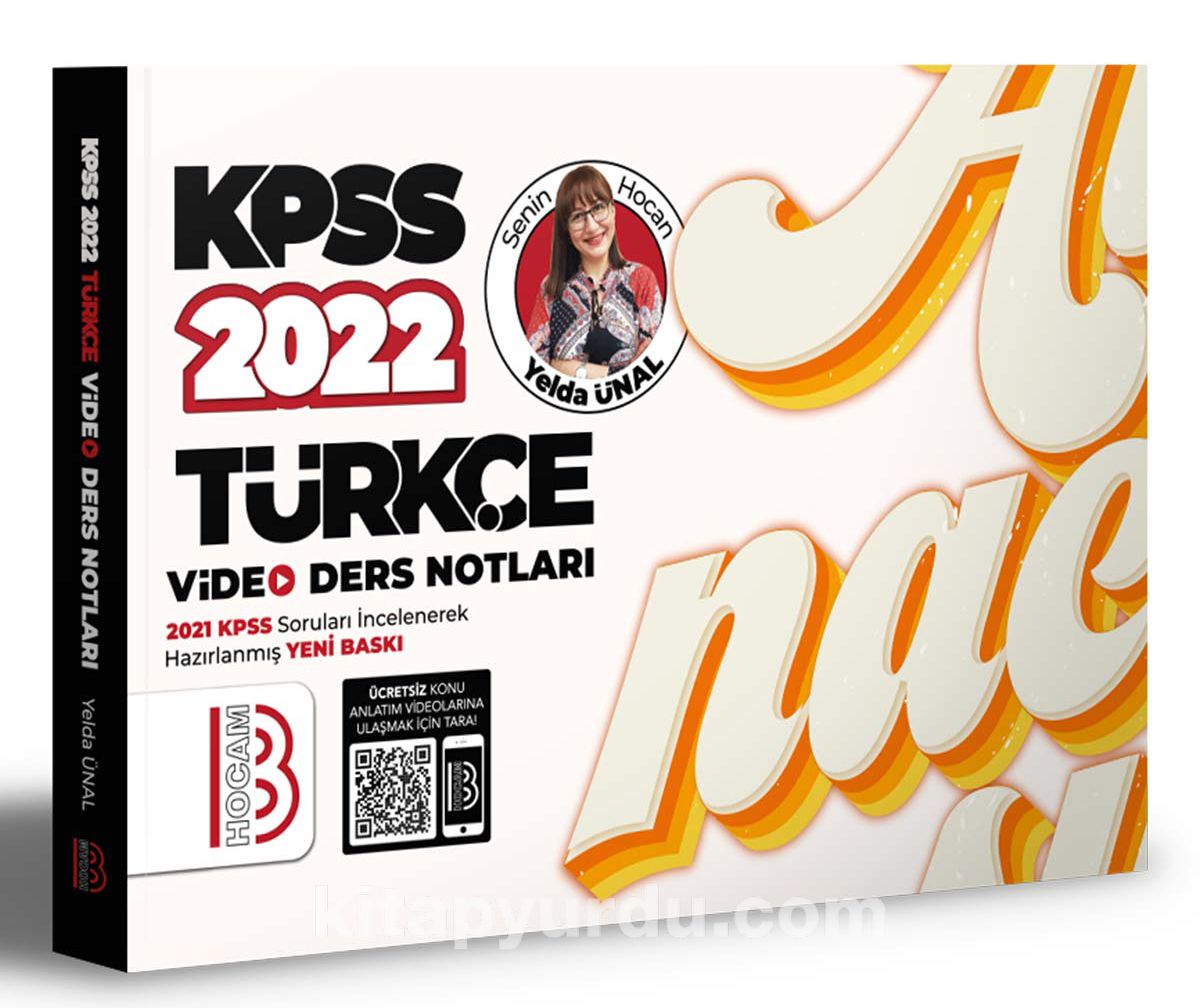 2022 KPSS Türkçe Video Ders Notları Benim