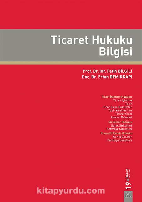 Ticaret Hukuku Bilgisi