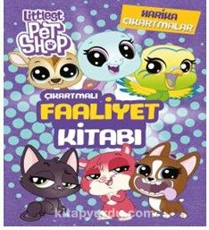 Littlest Pet Shop Çıkartmalı Faaliyet Kitabı