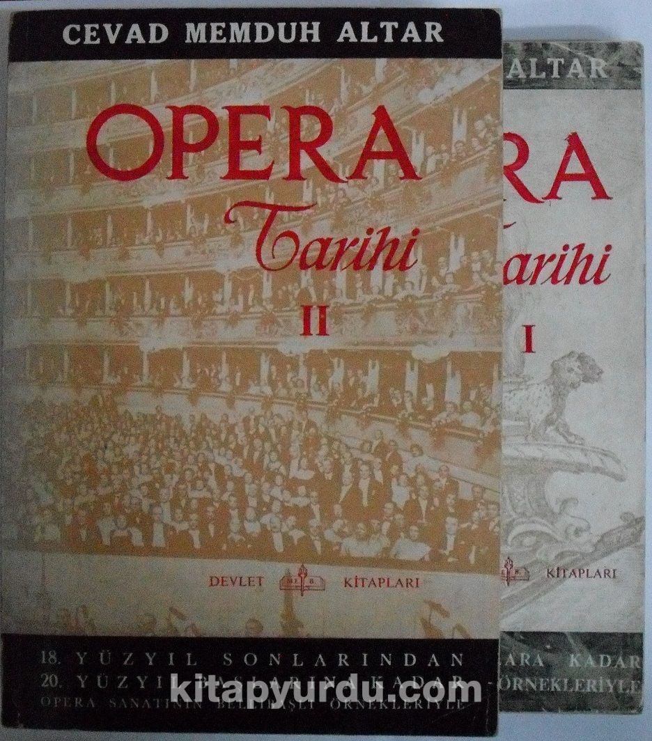 Opera Tarihi / 1. ve 2. cilt (Kod:4-H-38)