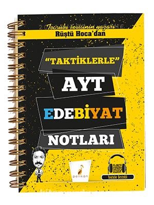 Rüştü Hoca'dan Taktiklerle AYT Edebiyat Notları