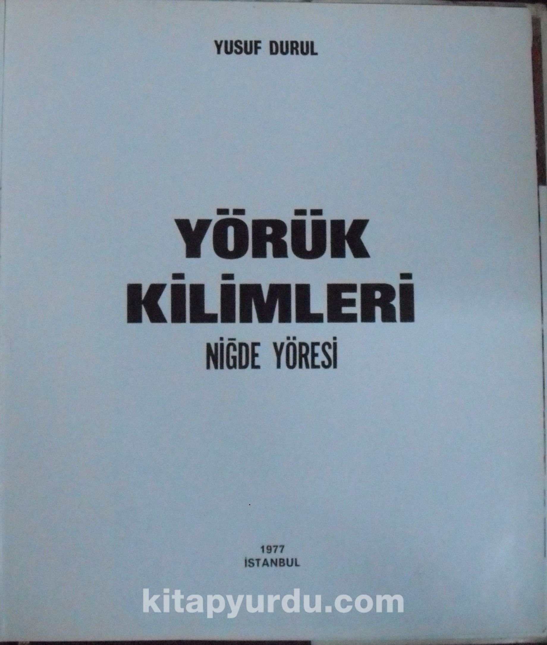 Yörük Kilimleri / Niğde Yöresi Kod:20-F-19