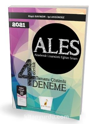 2021 ALES 4 Dörtlük Tamamı Dijital Çözümlü Deneme Sınavı