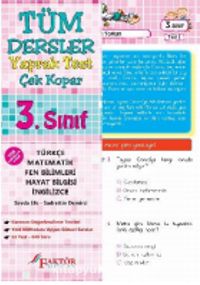 3. Sınıf Tüm Dersler Yaprak Test (Yeni Müfredat)