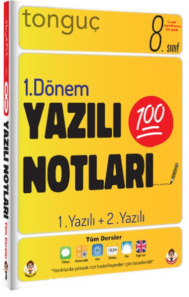 8. Sınıf Yazılı Notları 1. Dönem 1 ve 2. Yazılı