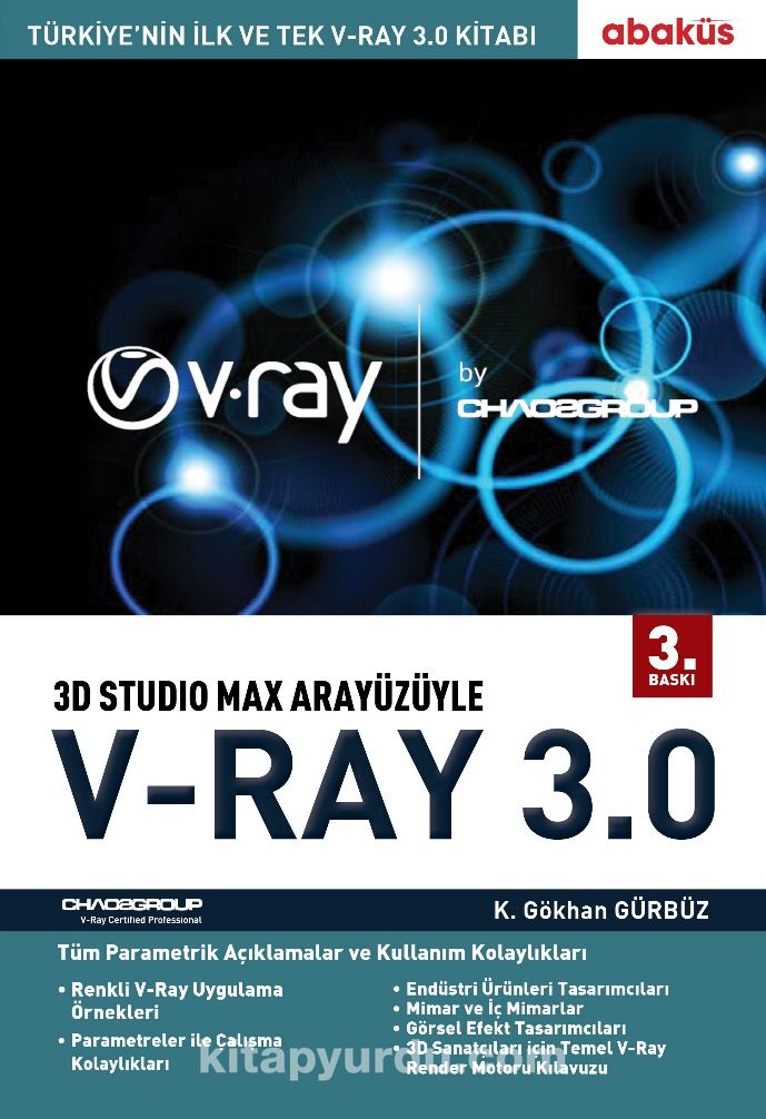 3D Studio Max Arayüzüyle V-Ray 3.0