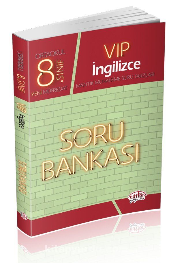 8. Sınıf Vip İngilizce  Soru Bankası