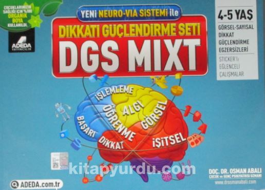 Dikkati Güçlendirme Seti DGS MIXT (4-5 Yaş)