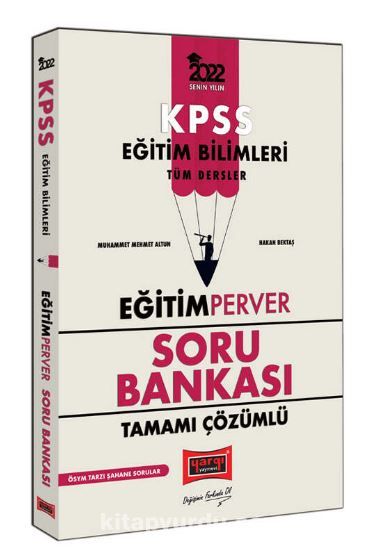 2022 KPSS Eğitim Bilimleri EğitimPerver Tamamı Çözümlü Soru Bankası