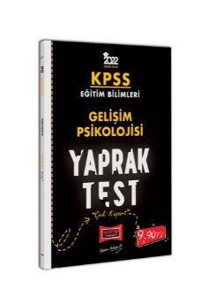 2022 KPSS Eğitim Bilimleri Gelişim Psikolojisi Yaprak Test