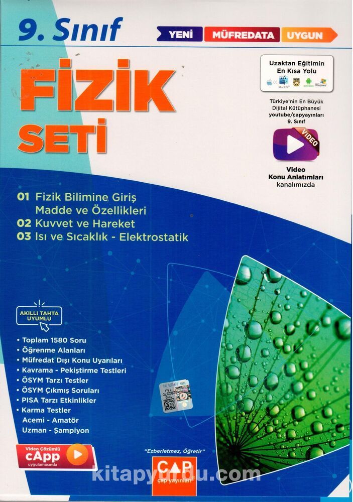 9. Sınıf Anadolu Fizik Seti