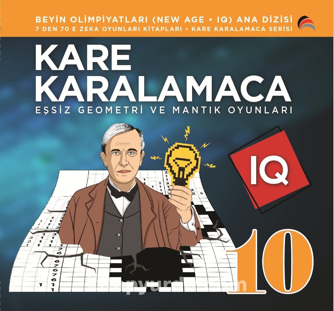 Kare Karalamaca 10 & 7'den 70'e Zeka ve Mantık Oyunları