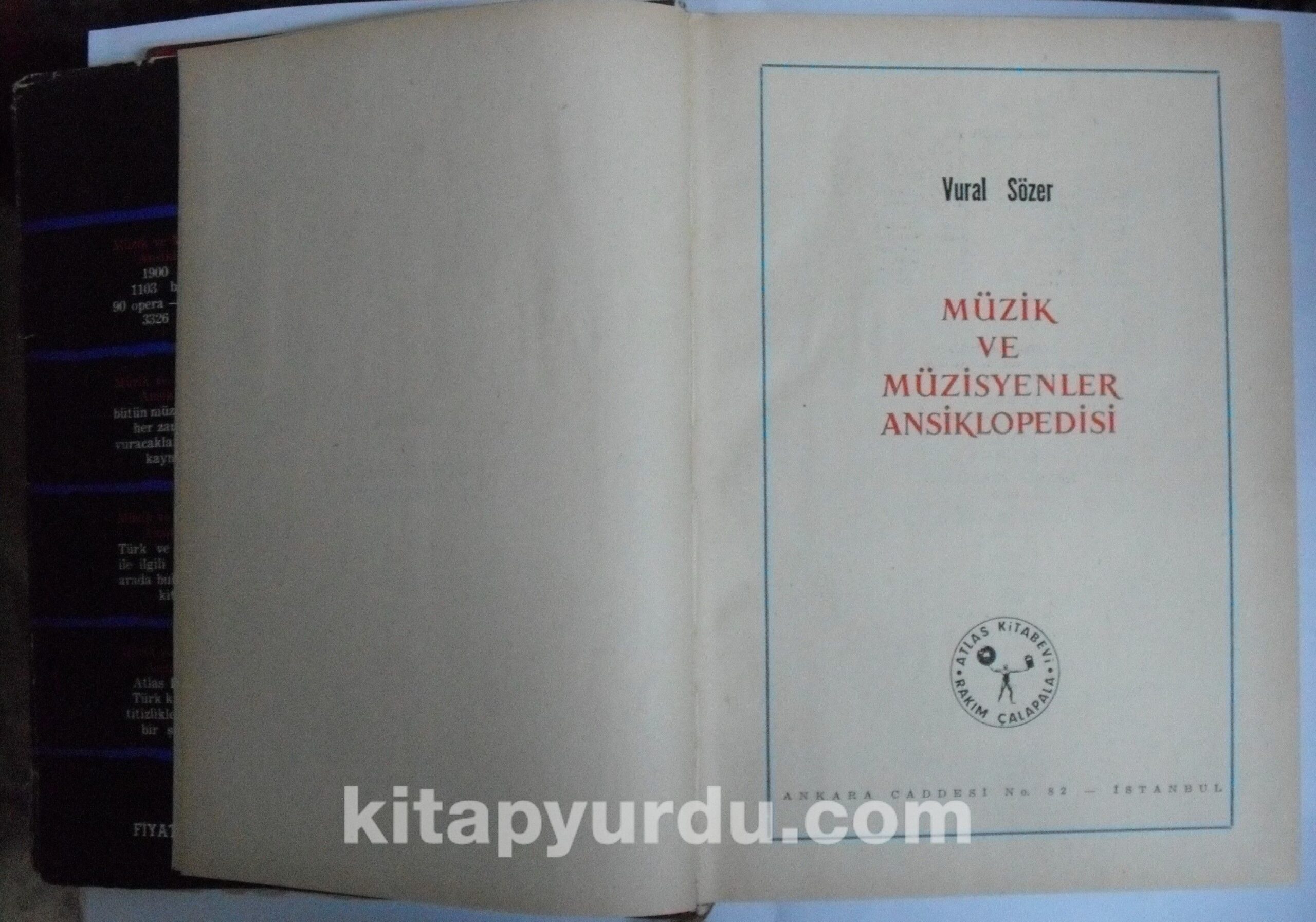 Müzik ve Müzisyenler Ansiklopedisi Kod: 7-I-31