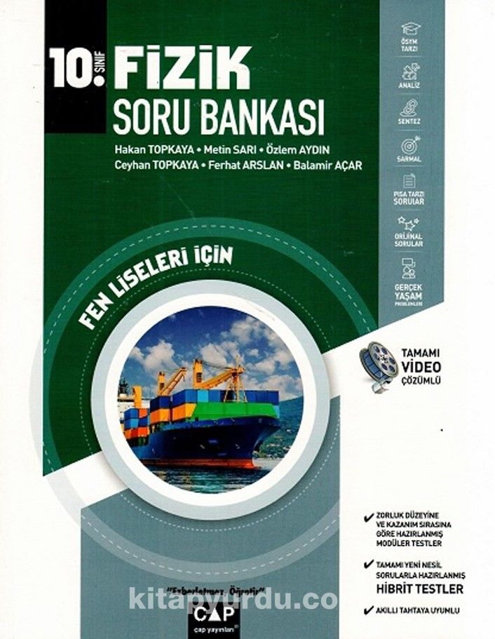 10. Sınıf Fen Lisesi Fizik Soru Bankası