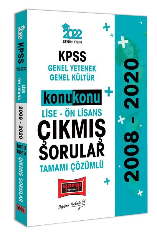 2022 KPSS Genel Yetenek Genel Kültür Lise Ön Lisans Konu Konu Tamamı Çözümlü Çıkmış Sorular