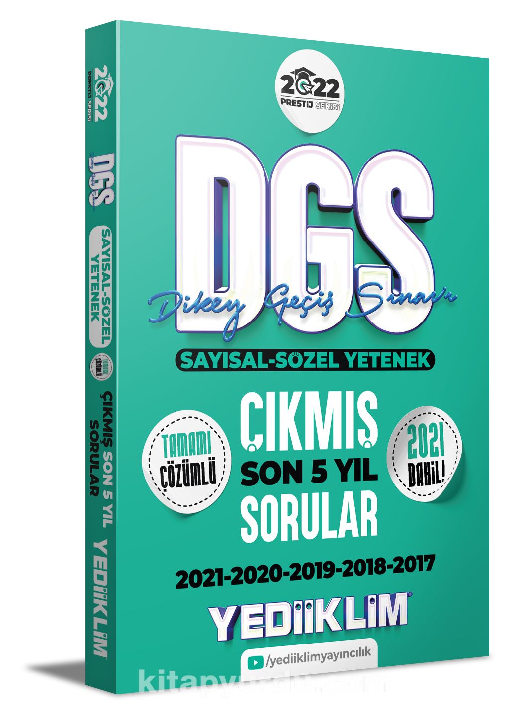 2022 Prestij Serisi DGS Tamamı Çözümlü Son 5 Yıl Çıkmış Sorular