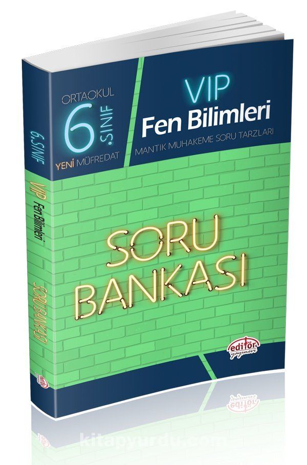 6. Sınıf Vip Fen Bilimleri Soru Bankası