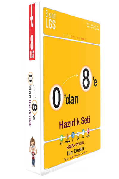 LGS 0’dan 8’e Hazırlık Seti Sözel-Sayısal