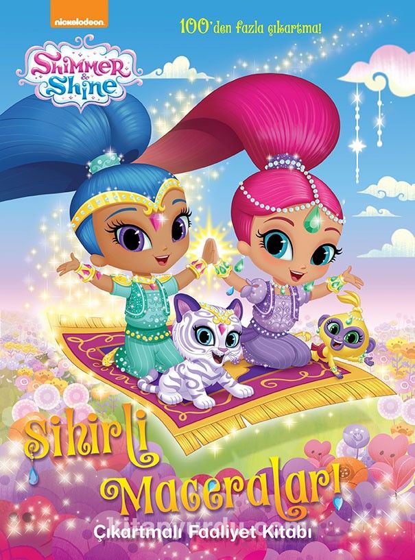 Shimmer Shine Sihirli Maceralar Çıkartmalı Faaliyet Kitabı