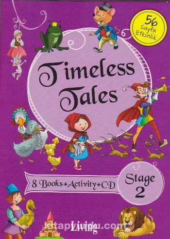 Timeless Tales / Stage 2 (8 Books+Activity+Cd)