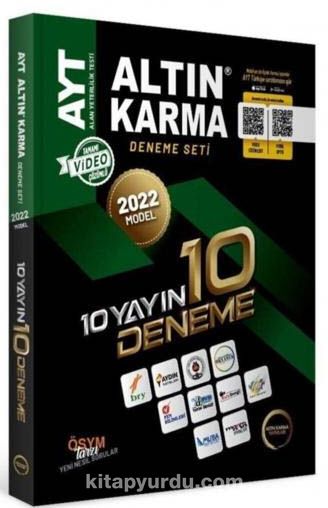 2022 Model AYT 10 Yayın 10 Deneme Seti