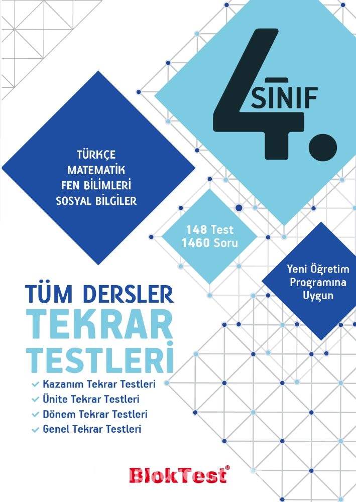 4. Sınıf Tüm Dersler Tekrar Testleri