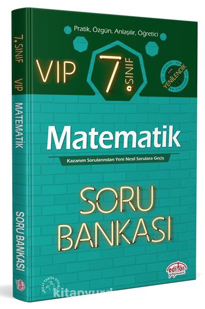 7. Sınıf VIP Matematik Soru Bankası