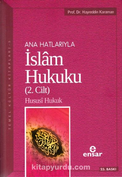 Anahatlarıyla İslam Hukuku-2