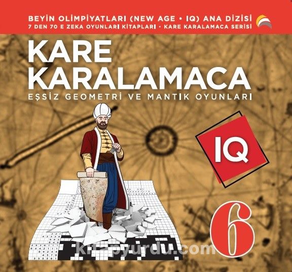 Kare Karalamaca 6 & Eşsiz Geometri ve Mantık Oyunları