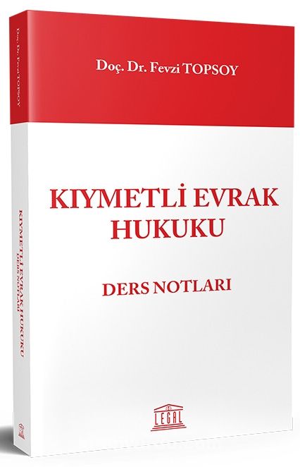 Kıymetli Evrak Hukuku Ders Notları