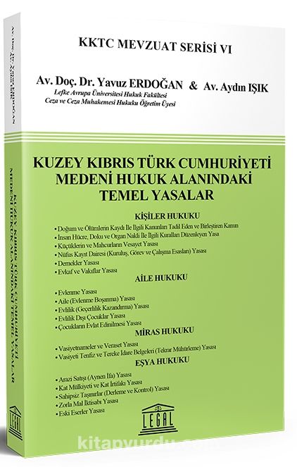 Kuzey Kıbrıs Türk Cumhuriyeti Medeni Hukuk Alanındaki Temel Yasalar