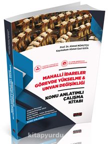 Mahalli İdareler Görevde Yükselme ve Unvan Değişikliği Konu Anlatımı 2022