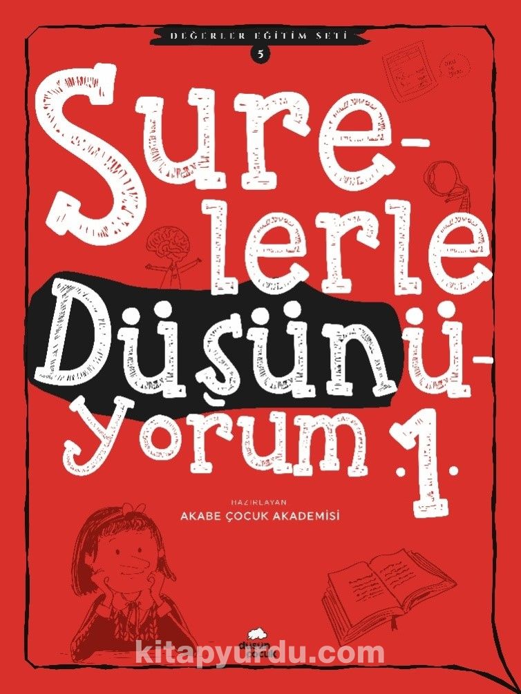 Surelerle Düşünüyorum 1 / Değerler Eğitim Seti 5