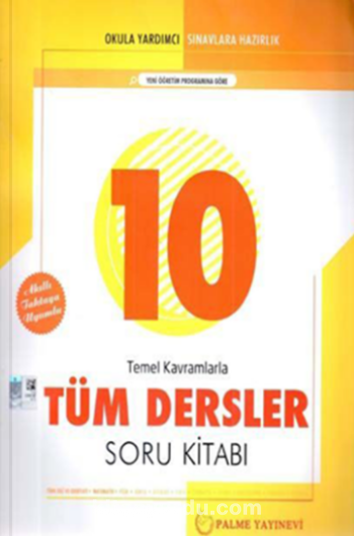 10. Sınıf Tüm Dersler Soru Kitabı