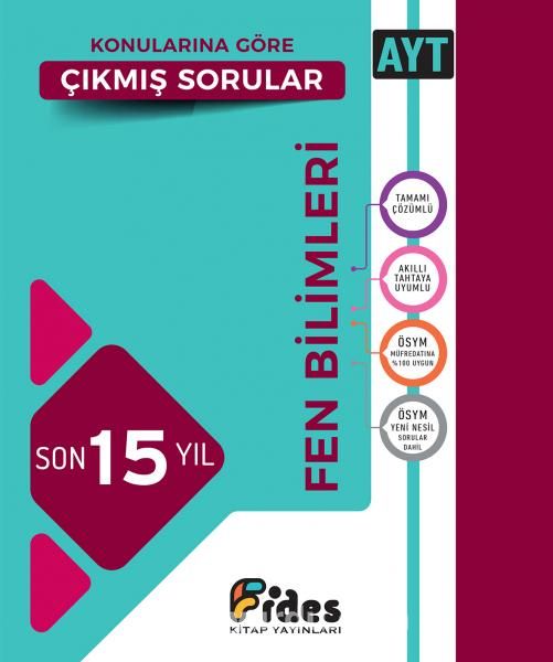 AYT Fen Bilimleri Son 15 Yıl Konularına Göre Çıkmış Sorular