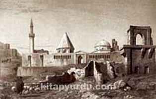 Konya Aladdin Camii Ve Köşkü / Charles Texier (GRV 119-50x80) (Çerçevesiz)