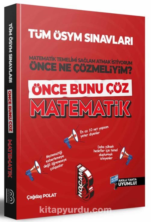 ÖSYM Sınavları İçin Önce Bunu Çöz Matematik Soru Bankası