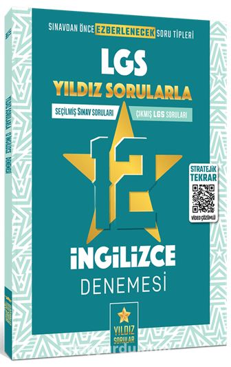 LGS Yıldız Sorularla 12 İngilizce Denemesi