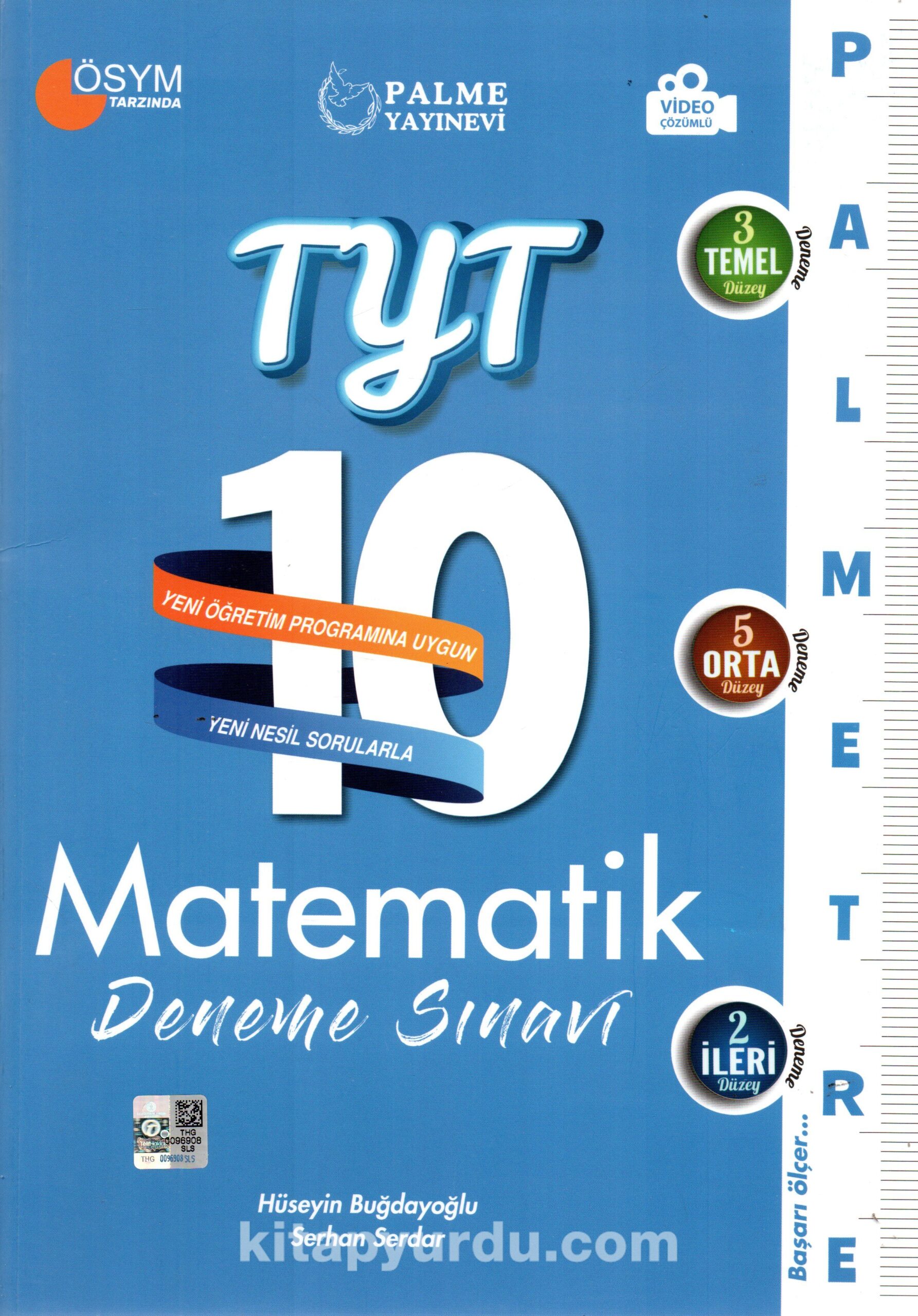 TYT Matematik Palmetre 10'lu Deneme Sınavı