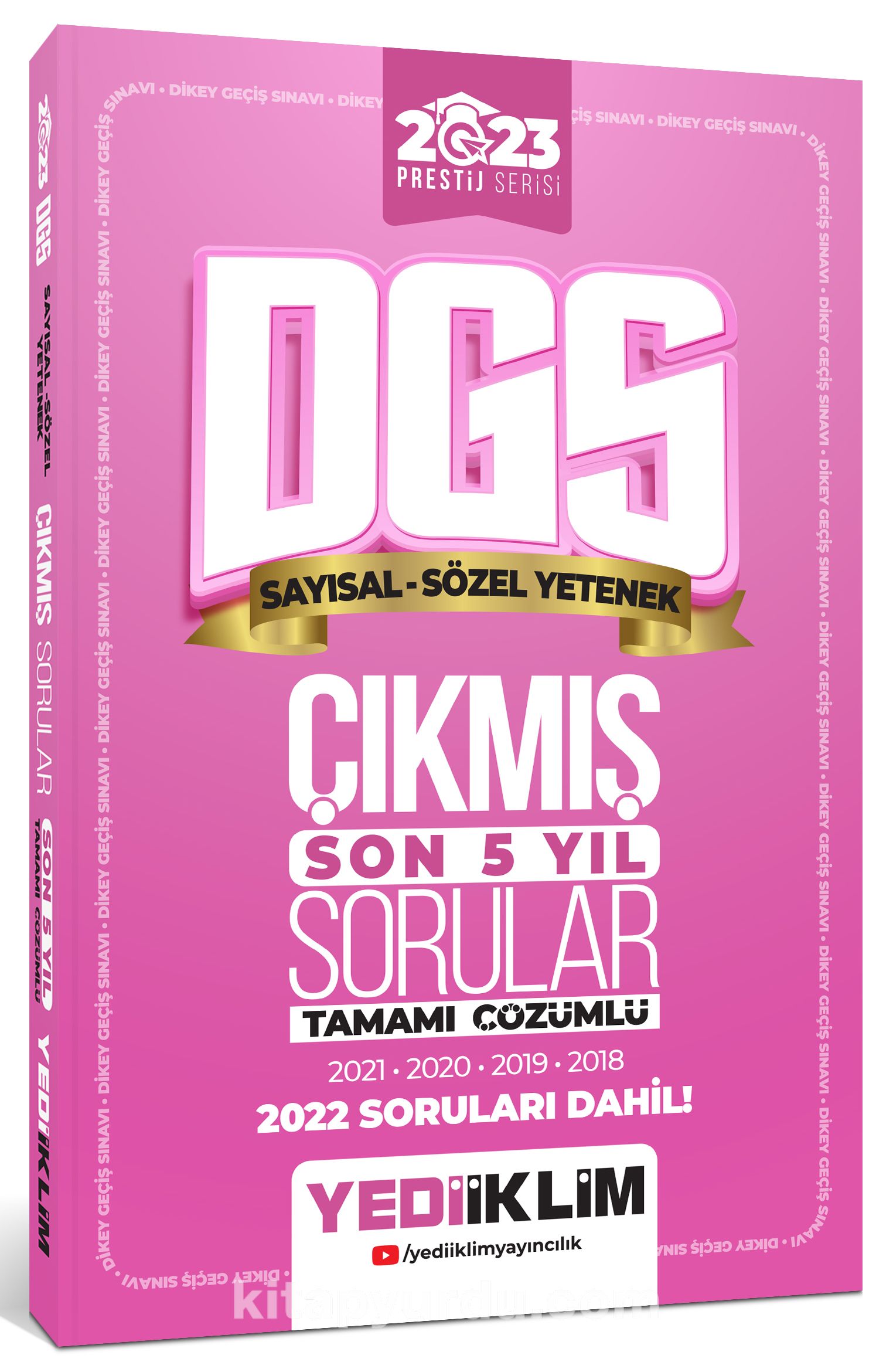 2023 Prestij Serisi DGS Tamamı Çözümlü Son 5 Yıl Çıkmış Sorular