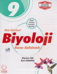 9. Sınıf Fen Liseleri Biyoloji Konu Anlatımlı