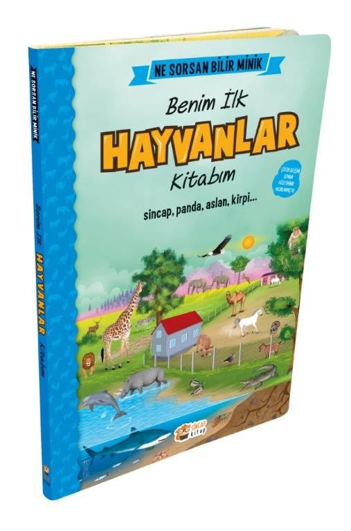 İlk Büyük Hayvanlar Kitabım (İngilizce Destekli)