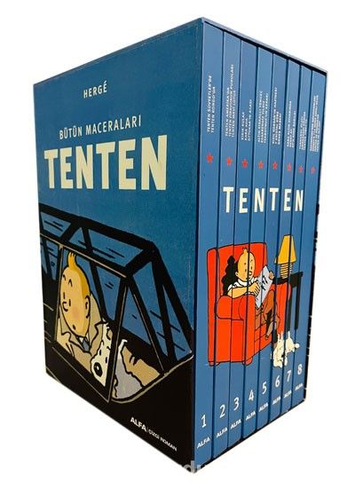 Tenten’in Maceraları (8 Kitap Takım) (Ciltli)