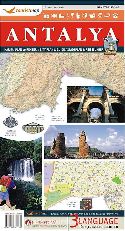 Touristmap Antalya Harita ve Rehberi