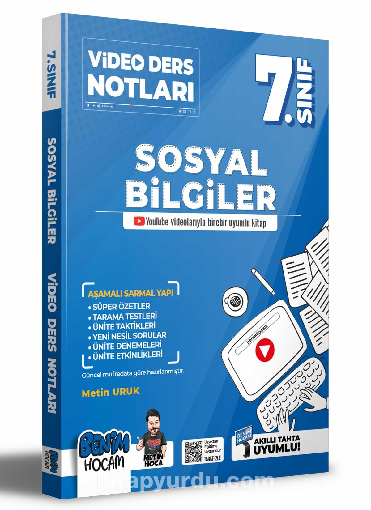 2022 7. Sınıf Sosyal Bilgiler Video Ders Notları (Konu Anlatımı)