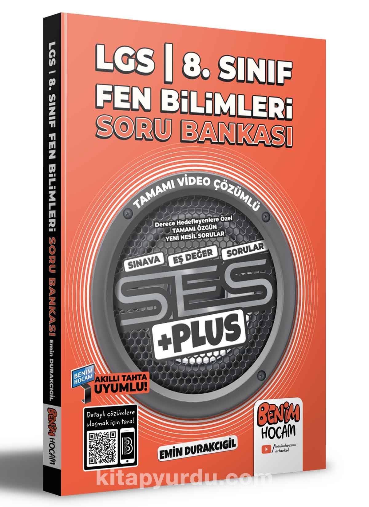 2022 LGS 8.Sınıf Fen Bilimleri SES PLUS Soru Bankası