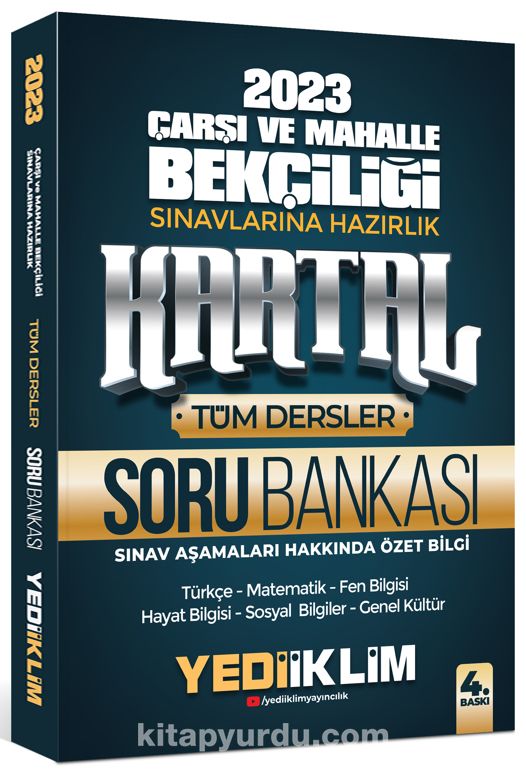 2023 Çarşı ve Mahalle Bekçiliği Sınavlarına Hazırlık Kartal Soru Bankası