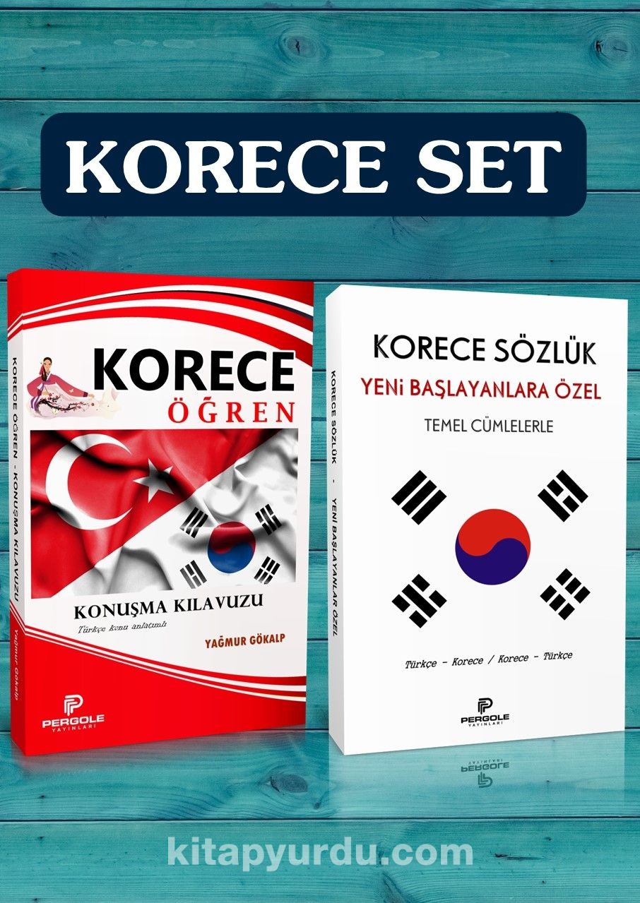 Korece Öğren Seti (2 Kitap)