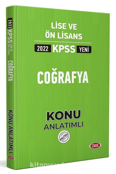 2022 KPSS Lise - Ön Lisans Coğrafya Konu Anlatımlı